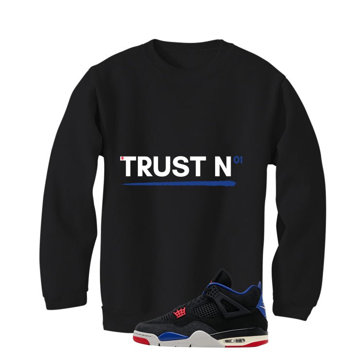 Air Jordan 4 Rare Air Black T-Shirt (Trust No One)| illcurrency