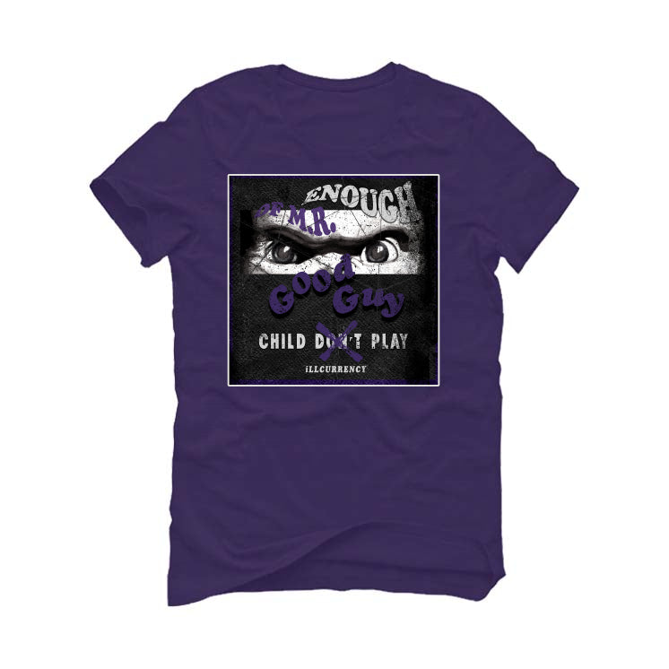 Air Jordan 12 “Field Purple” Purple T-Shirt (ENOUGH OF MR GOOD GUY)