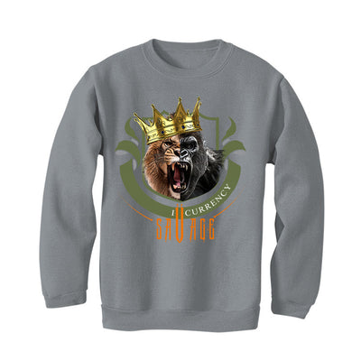 Air Jordan 5 “Olive” | illcurrency Grey T-Shirt (Savage King)
