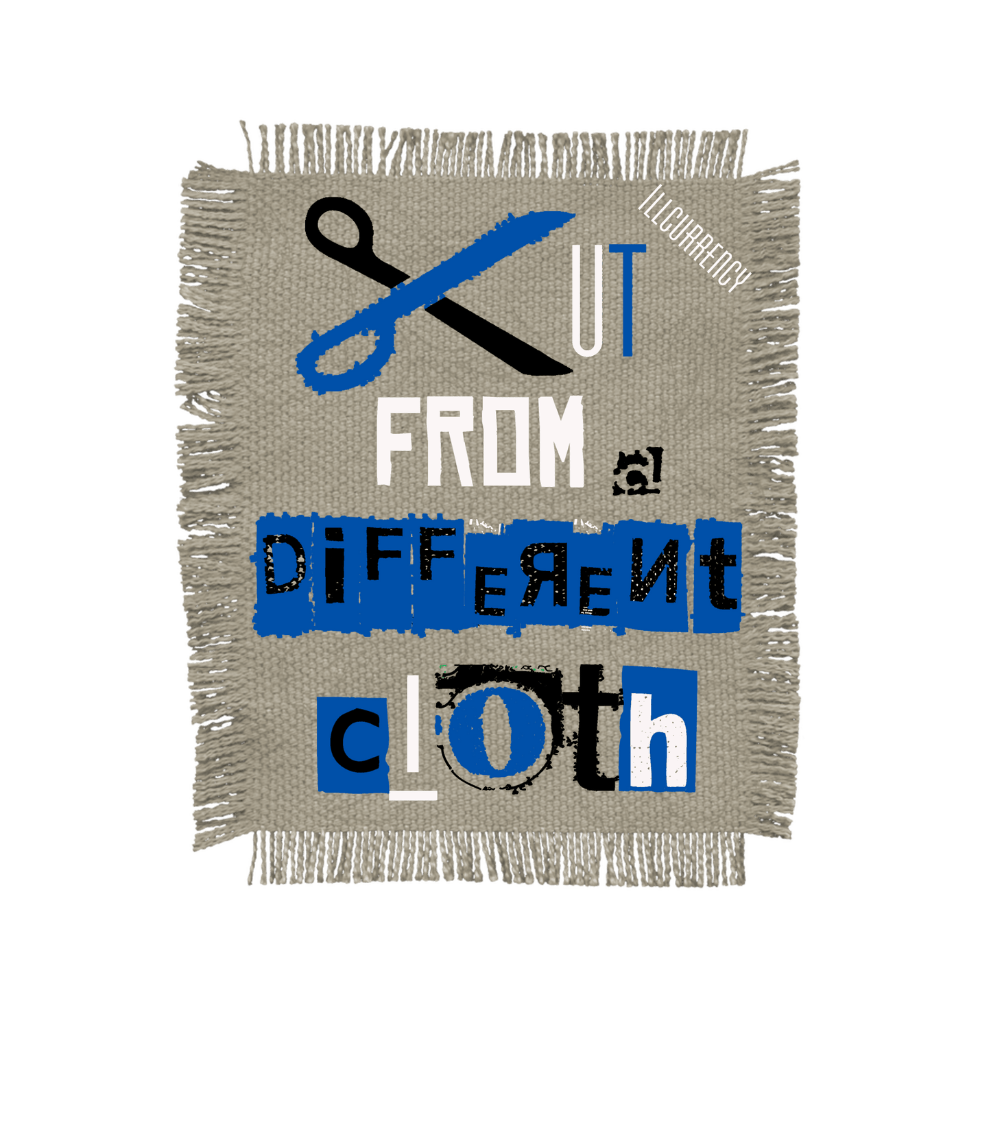 Air Jordan 12 Blueberry White T-Shirt (Cut from a different cloth)| illcurrency