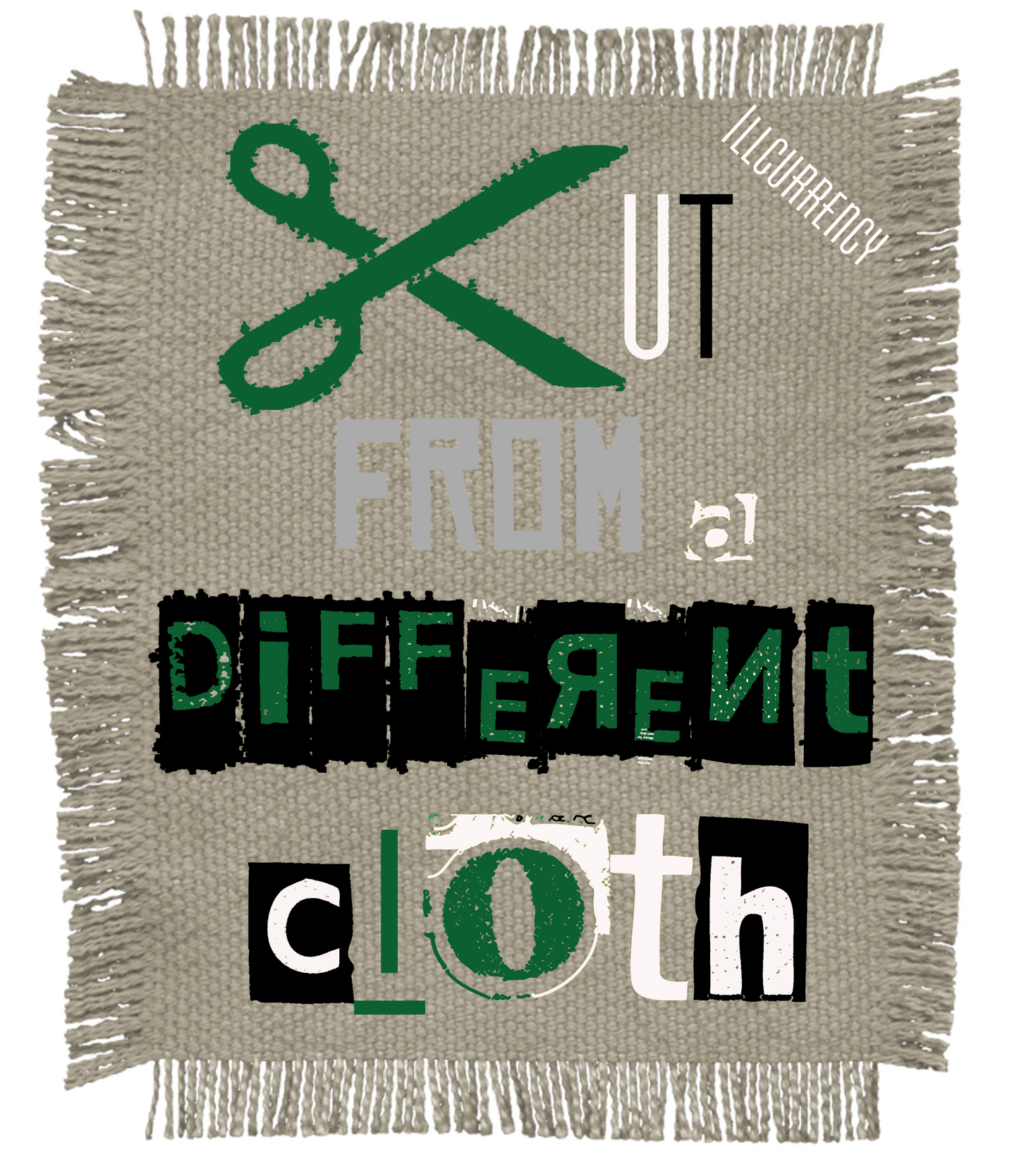 Air Jordan 13 GS Pine Green White T-Shirt (Cut from a different cloth)| illcurrency