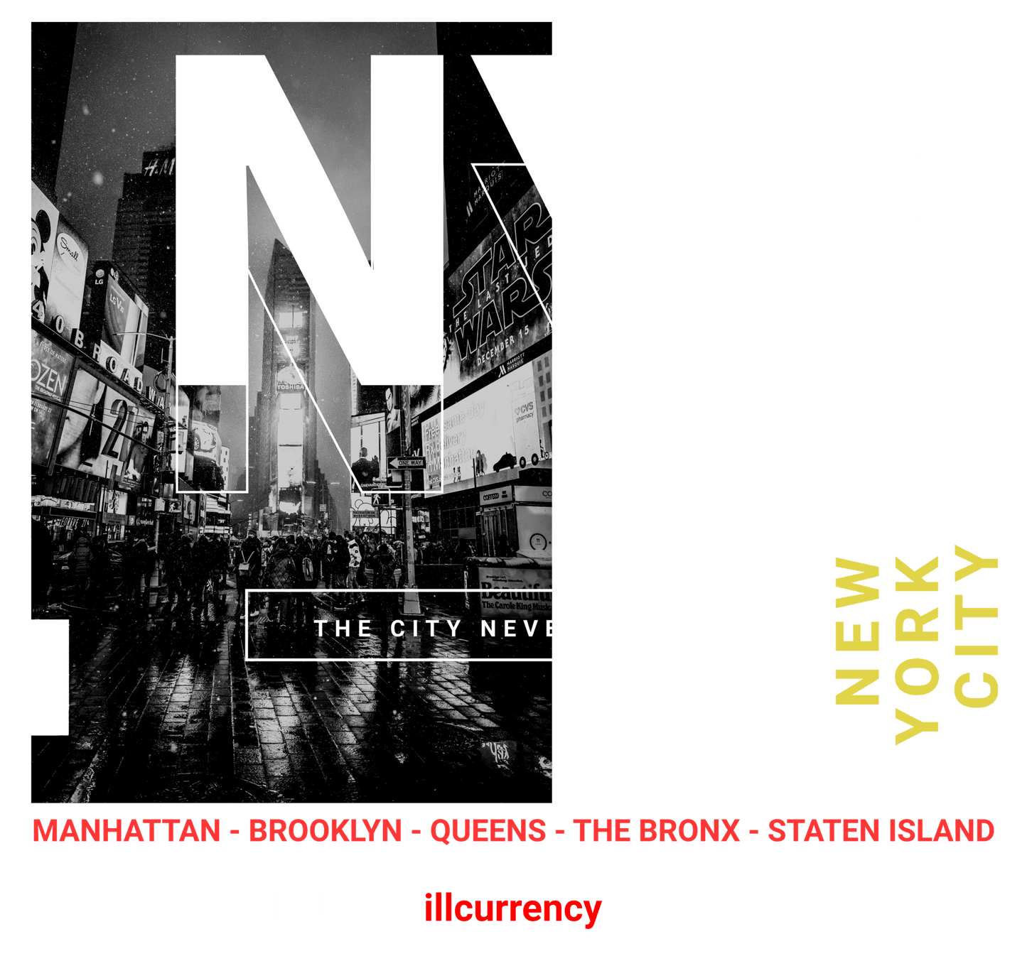 Air Jordan 14 Ferrari Black T-Shirt (City Never Sleeps)| illcurrency