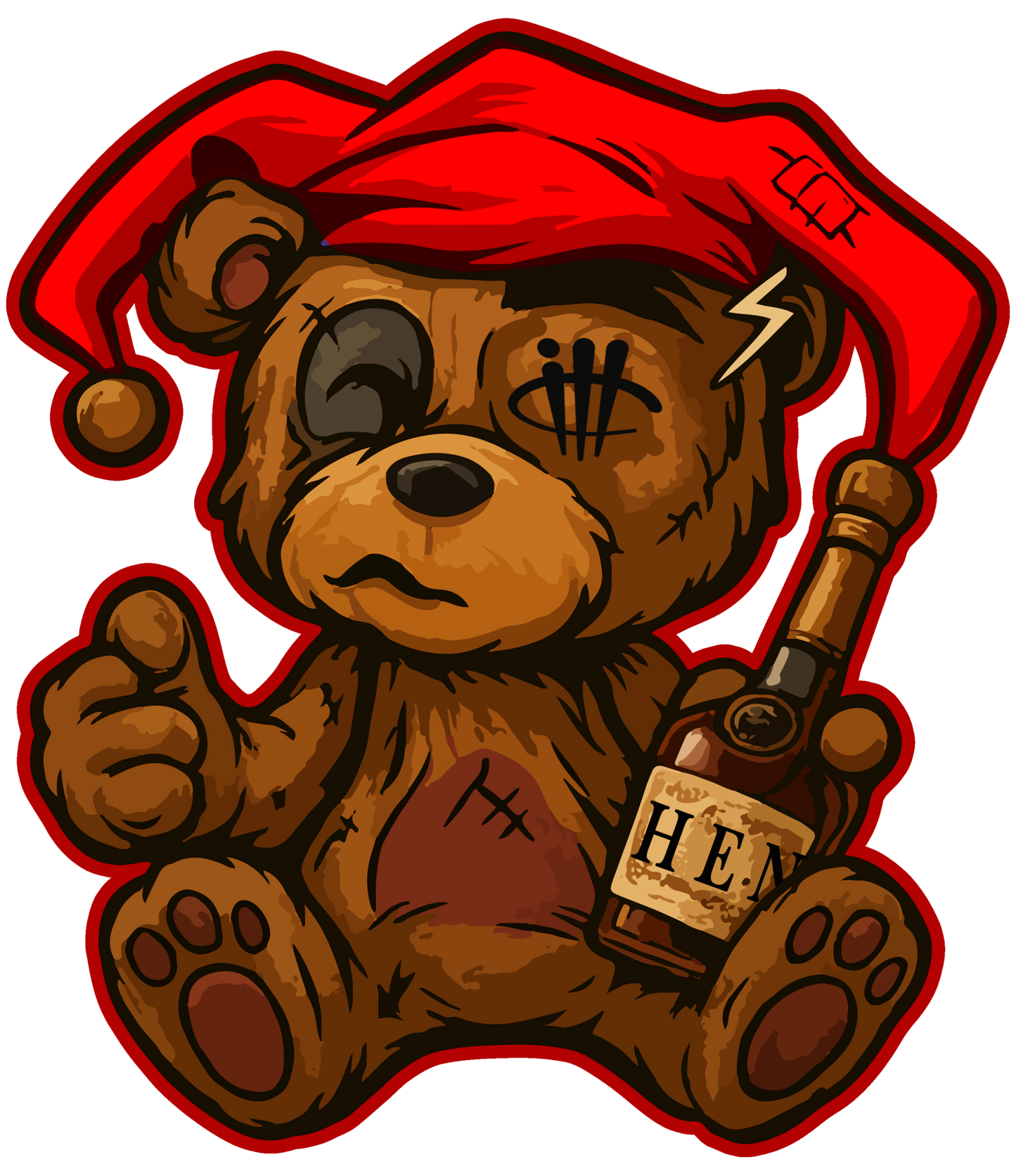 Air Jordan 4 White Cement Black T-Shirt (Teddy Henny)| illcurrency