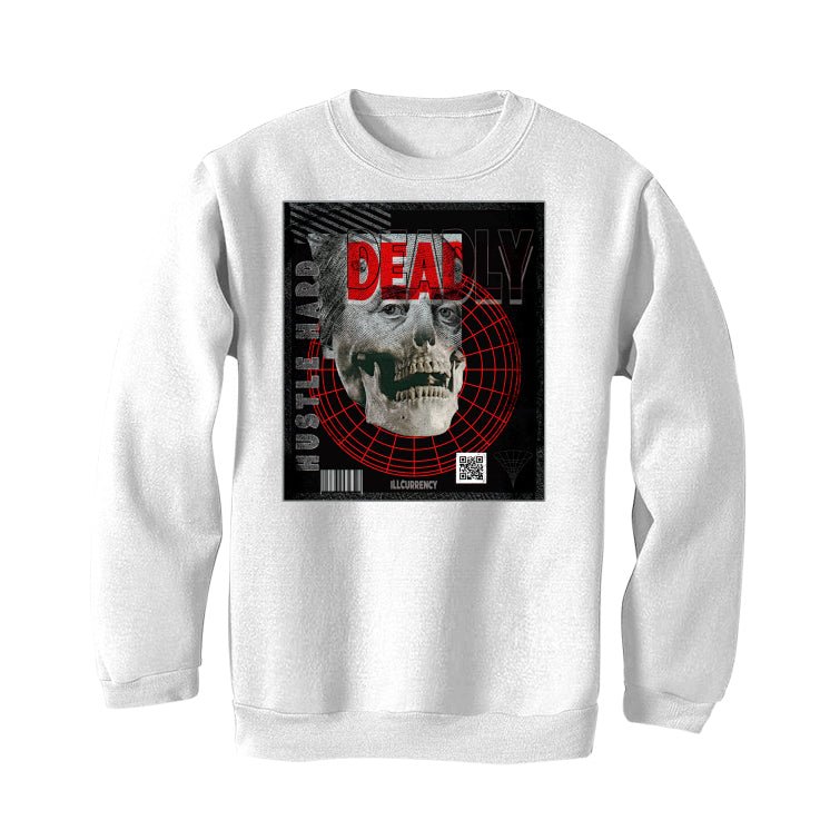 Air Jordan 13 Retro “Black Flint”| ILLCURRENCY White T-Shirt (DEADLY)