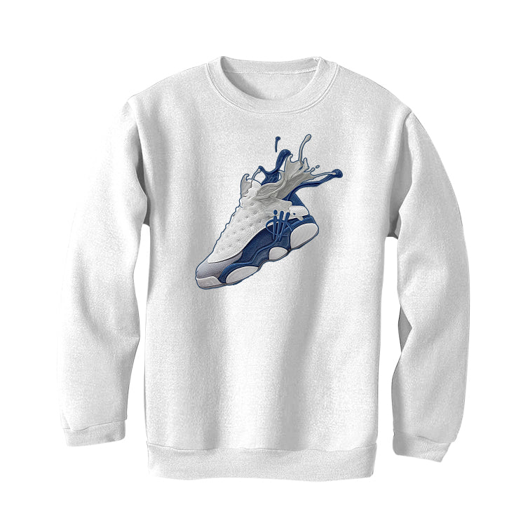 Air Jordan 13 Retro French Blue - White T-Shirt (SPLASH)