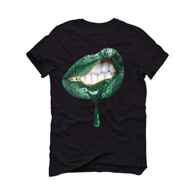 Nike SB x Air Jordan 4 “Pine Green” | illcurrency Black T-Shirt (LIP UNSEALED)