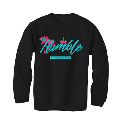 Nike Lebron 8 South Beach 2021 Black T-Shirt (Be Humble) - illCurrency Sneaker Matching Apparel