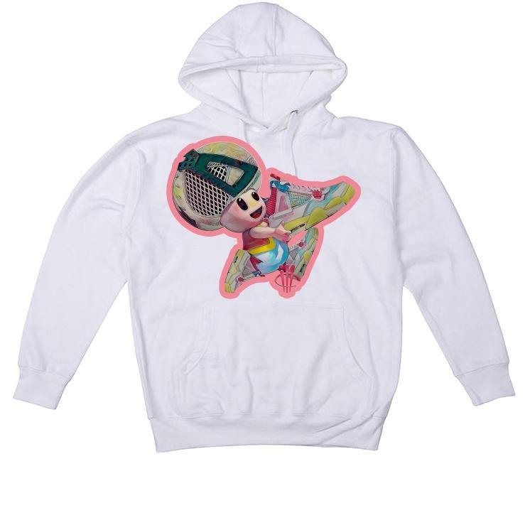 Jordan 4 Retro Union Guava Ice White T-Shirt (TOAD SHOE) - illCurrency Sneaker Matching Apparel
