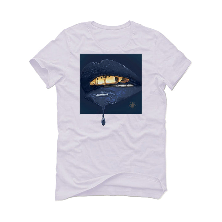 Air Jordan 13 Retro French Blue - White T-Shirt (LIPSTICK)