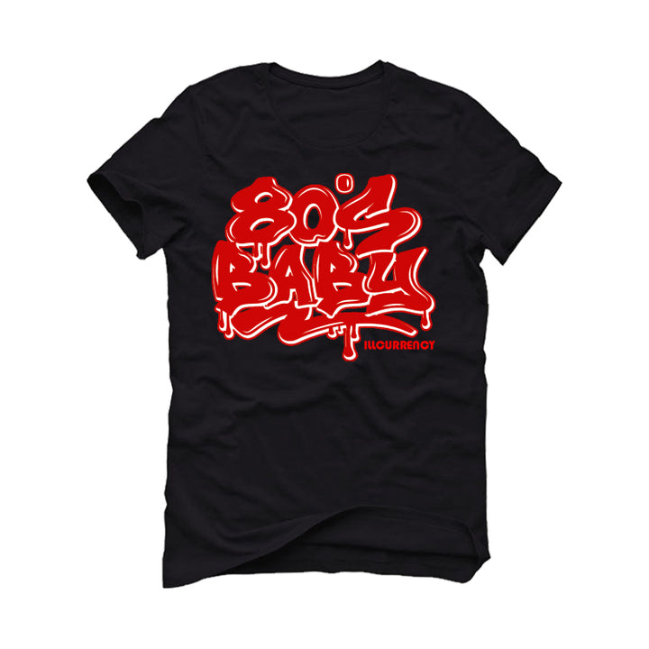 Air Jordan 3 “Fire Red” OG Black T-Shirt (80S BABY)