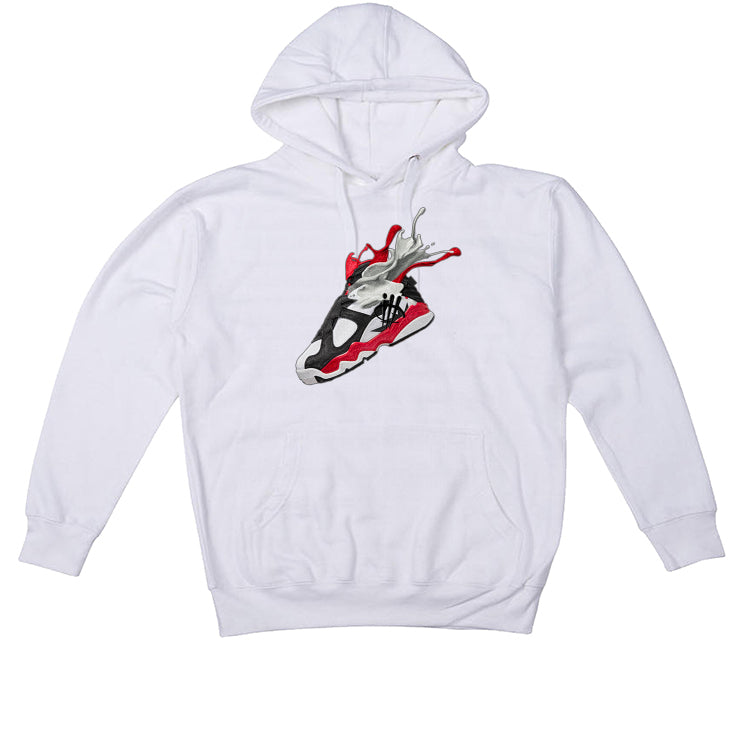 Air Jordan 8 “Paprika” White T-Shirt (SPLASH SHOE)