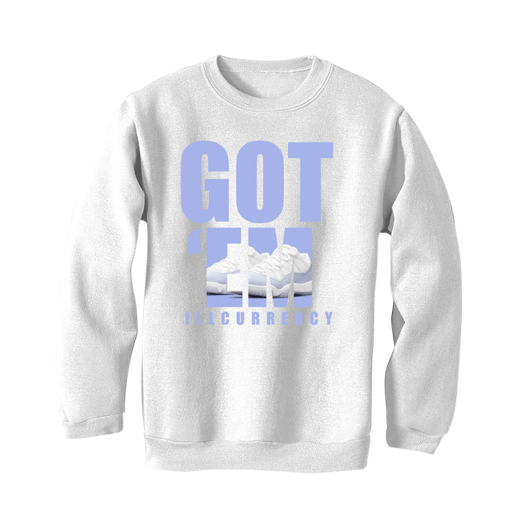 Air Jordan 11 Low "Pure Violet" | illcurrency White T-Shirt (Got Em)