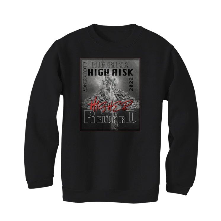 Air Jordan 4 “Infrared” Black T-Shirt (HIGHER REWARD) - illCurrency Sneaker Matching Apparel