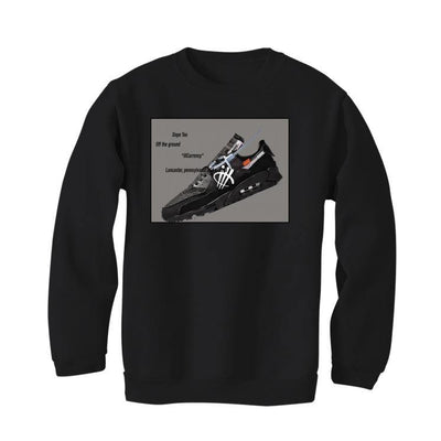 THE 10: NIKE AIR MAX and BLACK/WHITE 90 "OFF WHITE" Black T-Shirt (dope shoe black) - illCurrency Sneaker Matching Apparel