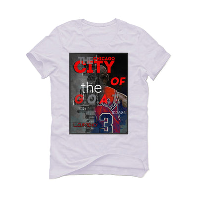 Air Jordan 13 Retro “Black Flint”| ILLCURRENCY White T-Shirt (THE CITY OF THE GOAT)