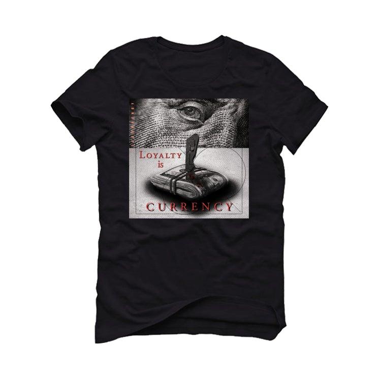 Air Jordan 4 “Infrared” Black T-Shirt (LOYALTY IS CURRENCY) - illCurrency Sneaker Matching Apparel