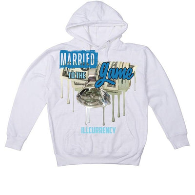 Nike Dunk Low "Dark Marina Blue" White T-Shirt (Married to the Game) - illCurrency Sneaker Matching Apparel