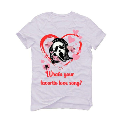 VALENTINE'S DAY White T-Shirt (love song) - illCurrency Sneaker Matching Apparel