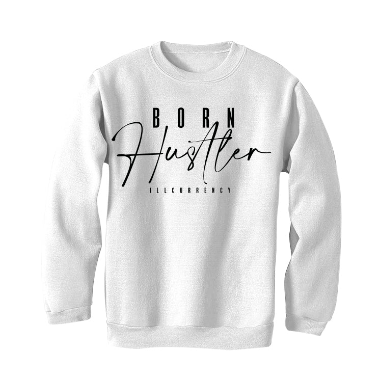 Air Jordan 1 Mid "Diamond" White T-Shirt (Born Hustler)