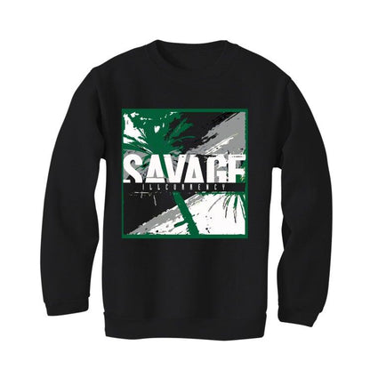 Air Jordan 3 “Pine Green” Black T-Shirt (SAVAGE) - illCurrency Sneaker Matching Apparel