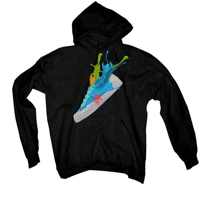 sacai x KAWS x Nike Blazer Low "Neptune Blue" Black T-Shirt (SPLASH 1) - illCurrency Sneaker Matching Apparel
