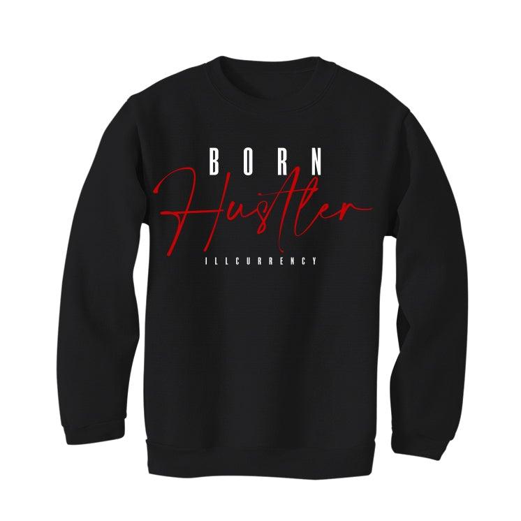 Air Jordan 1 “Bred Patent” Black T-Shirt (Born Hustler) - illCurrency Sneaker Matching Apparel