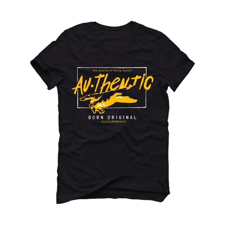 Nike dunk low "goldenrod" Black T-Shirt (Authentic) - illCurrency Sneaker Matching Apparel
