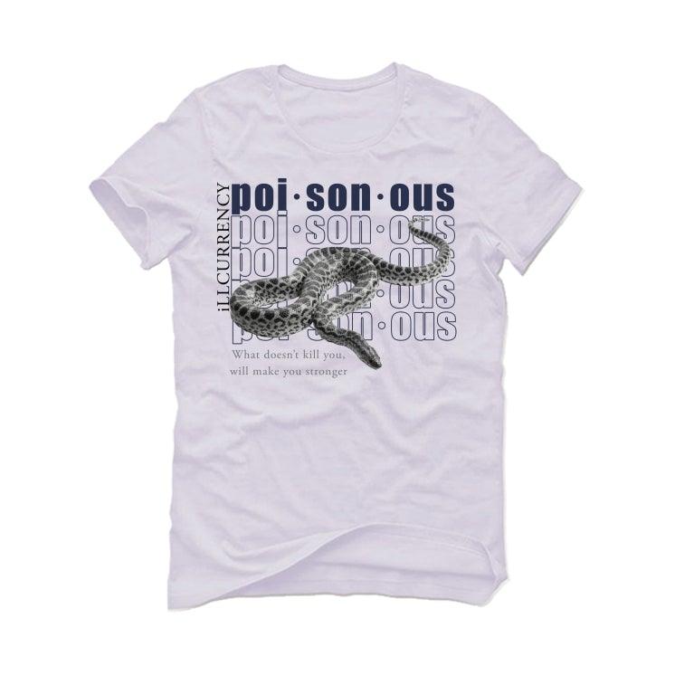 Air Jordan 6 “Midnight Navy” White T-Shirt (POISONOUS) - illCurrency Sneaker Matching Apparel