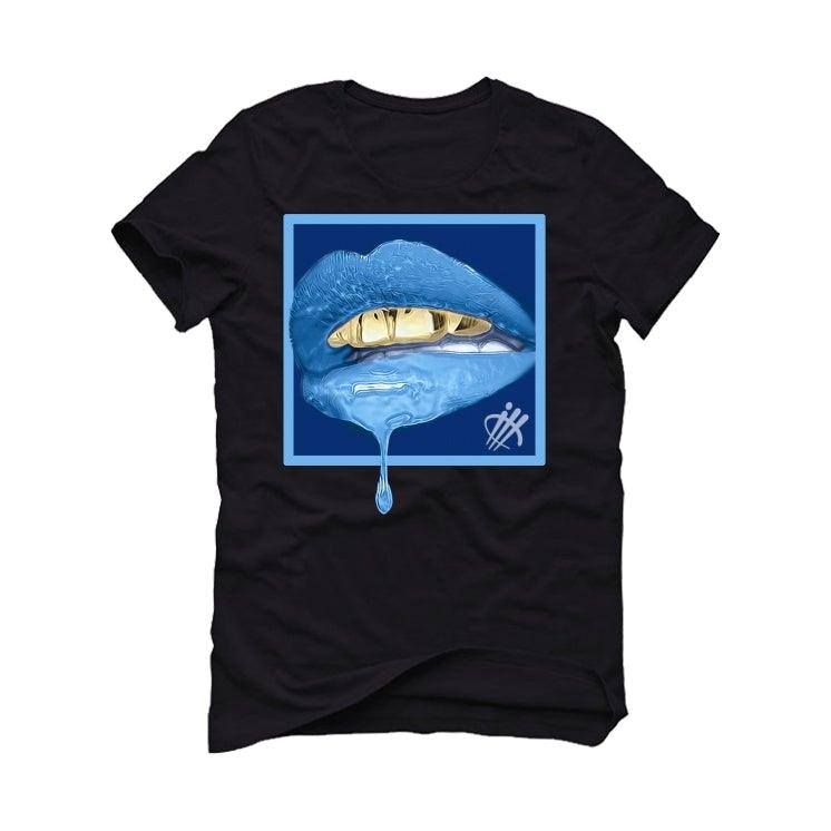 Air Jordan 9 University Blue 2020 Black T-Shirt (LIPSTICK) - illCurrency Sneaker Matching Apparel