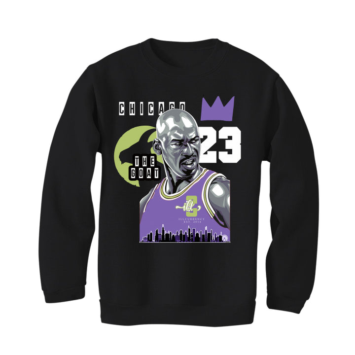 Air Jordan 4 “Canyon Purple” Black T-Shirt (The Goat)