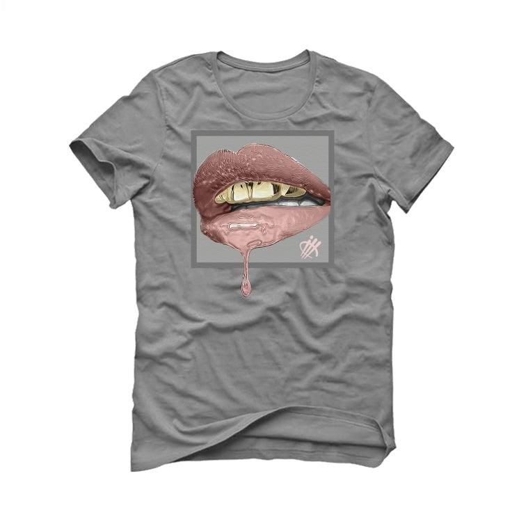 Nike Dunk Low Soft Grey/ Pink Grey T-Shirt (LIPSTICK) - illCurrency Sneaker Matching Apparel