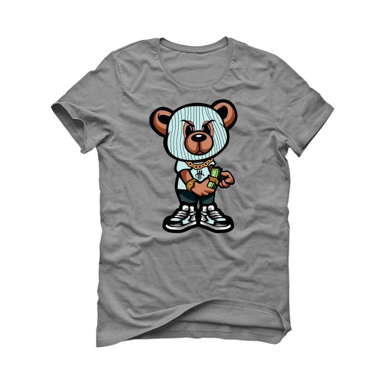 YEEZY Boost 350 v2 “Blue Tint” Grey T-Shirt (rollie teddy) - illCurrency Sneaker Matching Apparel