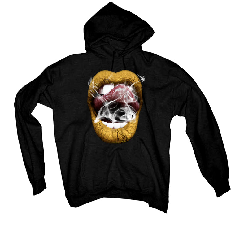 Air Jordan 12 “Black Taxi” Black T-Shirt (Smoke N Lips)