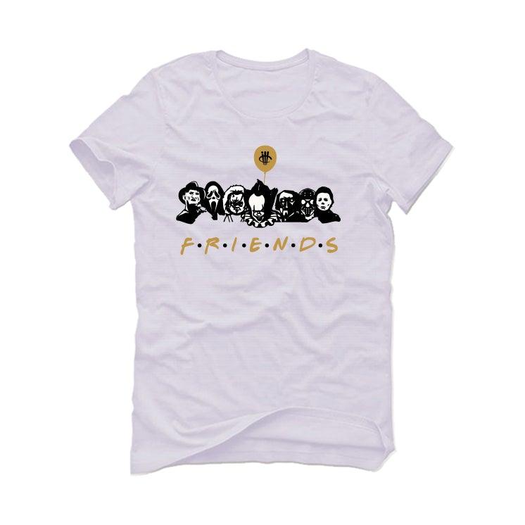 Air Jordan 12 “Royalty” White T-Shirt (Friends) - illCurrency Sneaker Matching Apparel