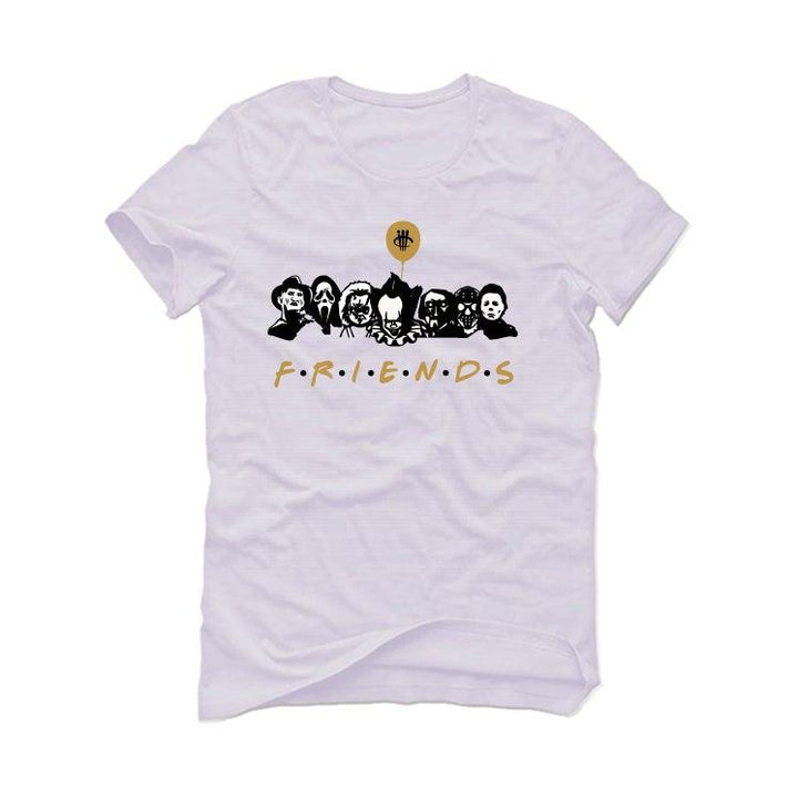 Air Jordan 12 “Royalty” White T-Shirt (Friends) - illCurrency Sneaker Matching Apparel