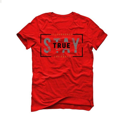Nike Dunk High 1985 Acid Wash Red Red T-Shirt (Stay True) - illCurrency Sneaker Matching Apparel