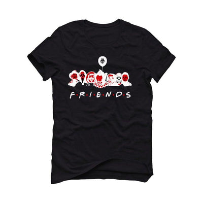 Quartersnacks x Nike SB Dunk Black T-Shirt (Friends) - illCurrency Sneaker Matching Apparel