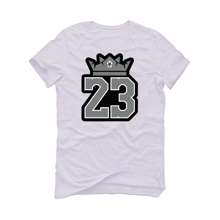 Air Jordan 12 “Stealth” White T-Shirt (Crown 23)