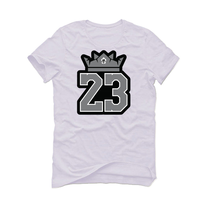 Air Jordan 12 “Stealth” White T-Shirt (Crown 23)