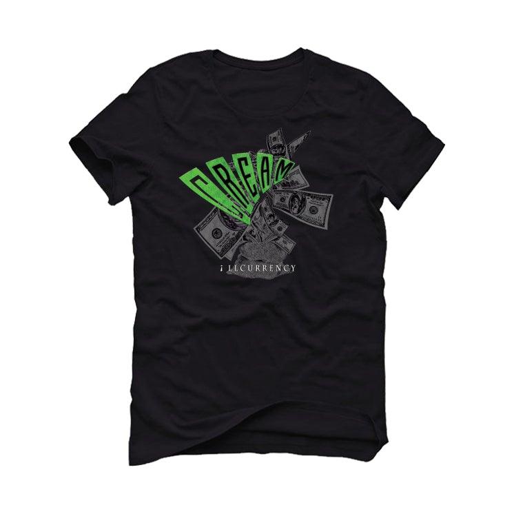 Air Jordan 6 “Electric Green” Black T-Shirt (C.R.E.A.M.) - illCurrency Sneaker Matching Apparel