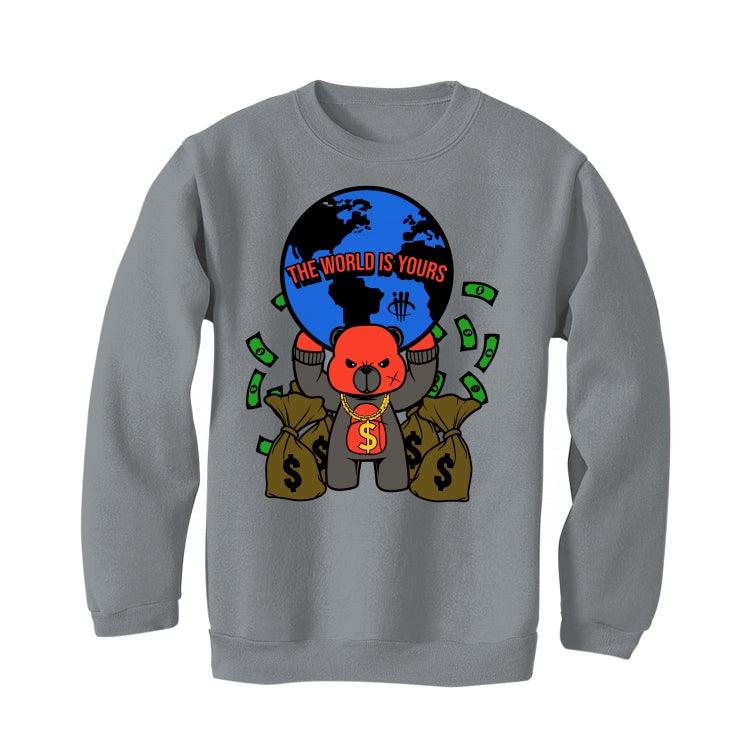 Adidas YEEZY BOOST 350 V2 “Beluga Reflective” Grey T-Shirt (the world is yours) - illCurrency Sneaker Matching Apparel