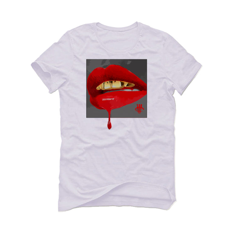 The Air Jordan 6 “Red Oreo” | ILLCURRENCY White T-Shirt (LIPSTICK)