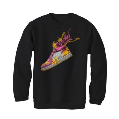 Air Jordan 1 High OG “Brotherhood” Black T-Shirt (SPLASH 1 BROTHERHOOD) - illCurrency Sneaker Matching Apparel