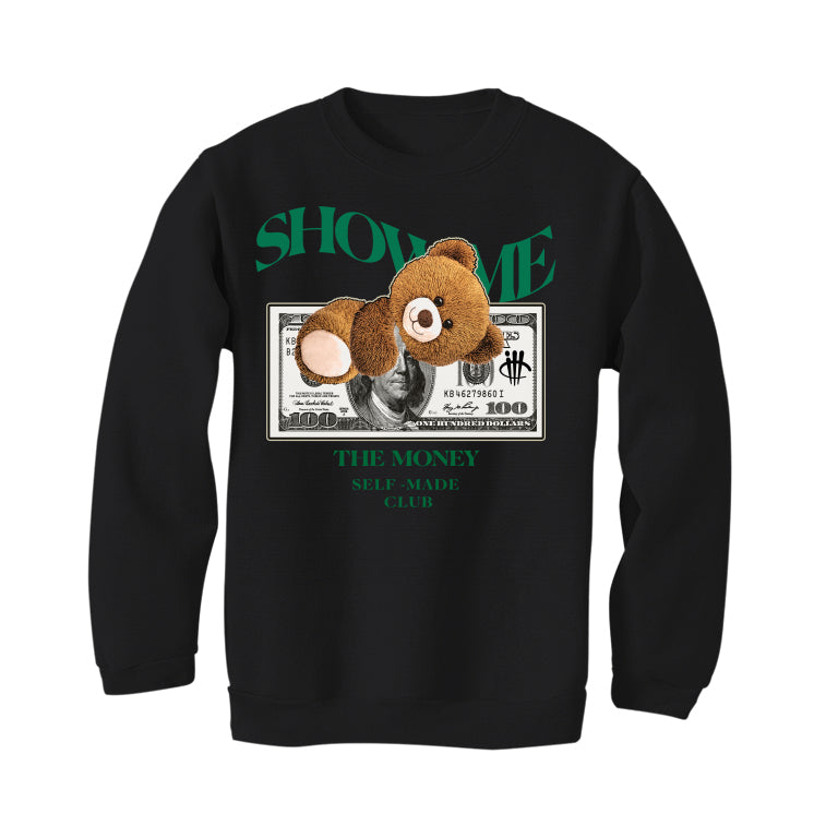 Nike SB x Air Jordan 4 “Pine Green” | illcurrency Black T-Shirt (SHOW ME)