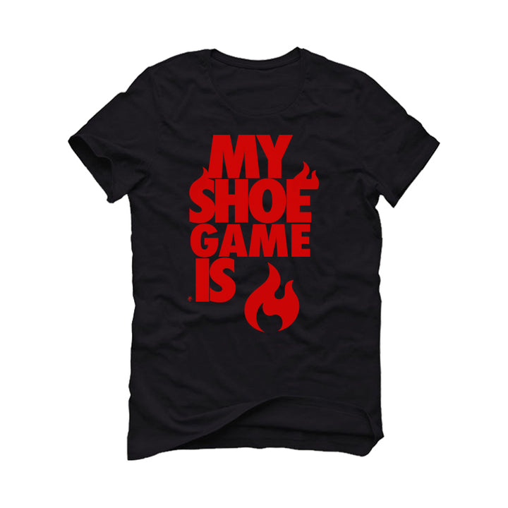 Air Jordan 3 “Fire Red” OG Black T-Shirt (SHOE GAME)