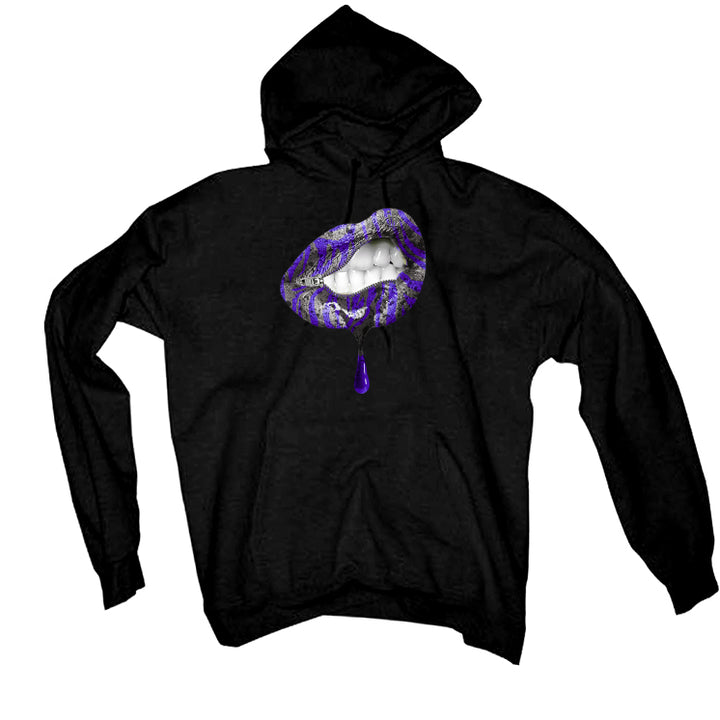 Air Jordan 3 Dark Iris - Black T-Shirt (LIPS UNSEALED)