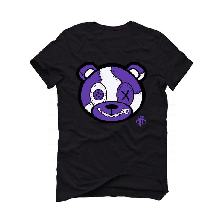 Air Jordan 13 “Court Purple” Black T-Shirt (stitched up ted) - illCurrency Sneaker Matching Apparel