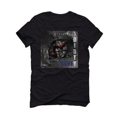 Air Jordan 6 “Midnight Navy” Black T-Shirt (DIRTY MO.) - illCurrency Sneaker Matching Apparel
