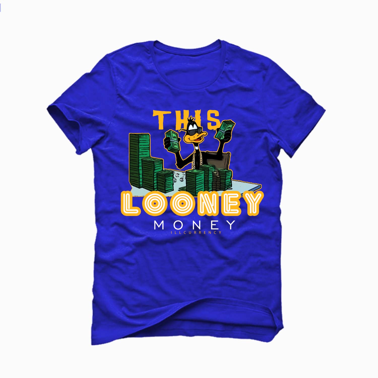 Nike Dunk Low UCLA - Royal Blue T-Shirt (Looney Money)