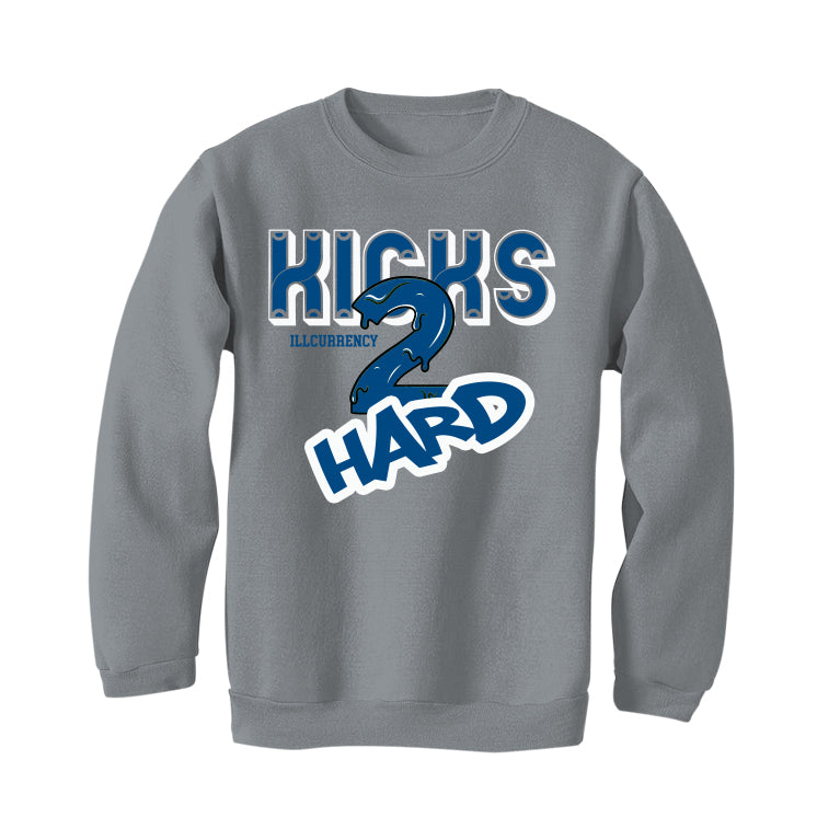 Air Jordan 1 High OG “True Blue” Grey T-Shirt (Kicks 2 Hard)